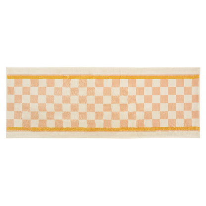 Cashmere-like Modern Minimalist Chessboard Long Rug